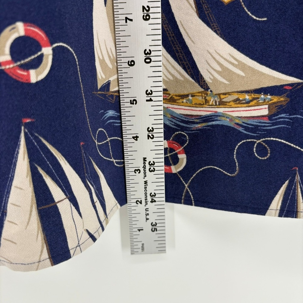 Polo Ralph Lauren Men 2XB Short Sleeve Button Down Shirt Sailboat Nautical Print - Picture 5 of 10
